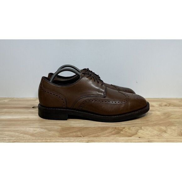 Allen Edmonds Other - Allen Edmonds Port Washington Mens‎ Size 8 D Brown Feather Welt Dress Shoes 6828
